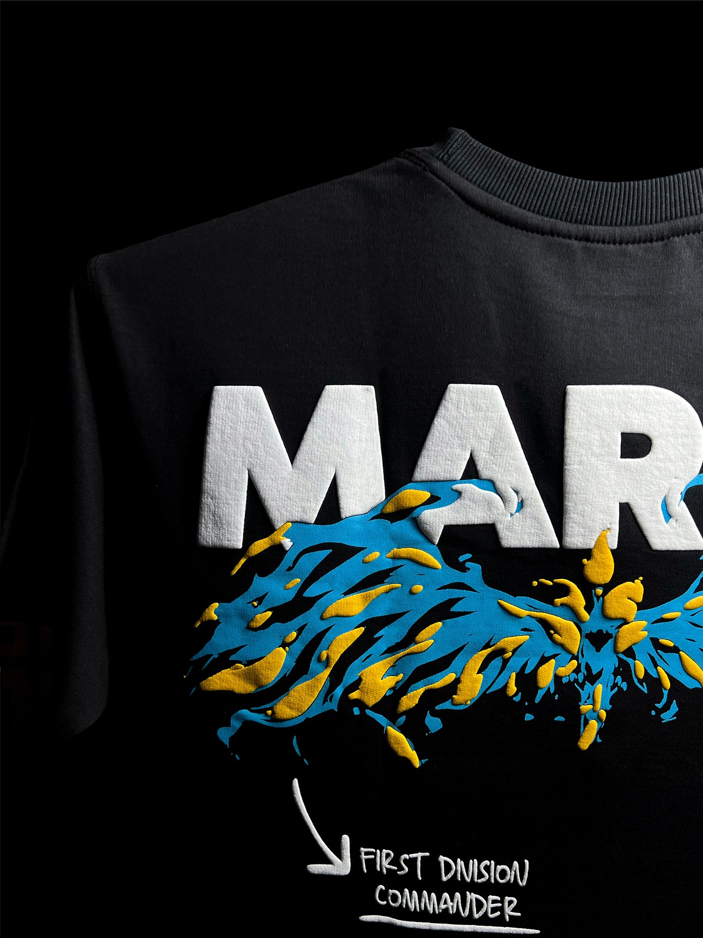 First Division Commander Oversized T-Shirt